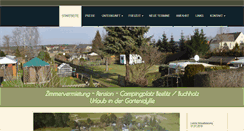 Desktop Screenshot of landurlaub-siebach.de
